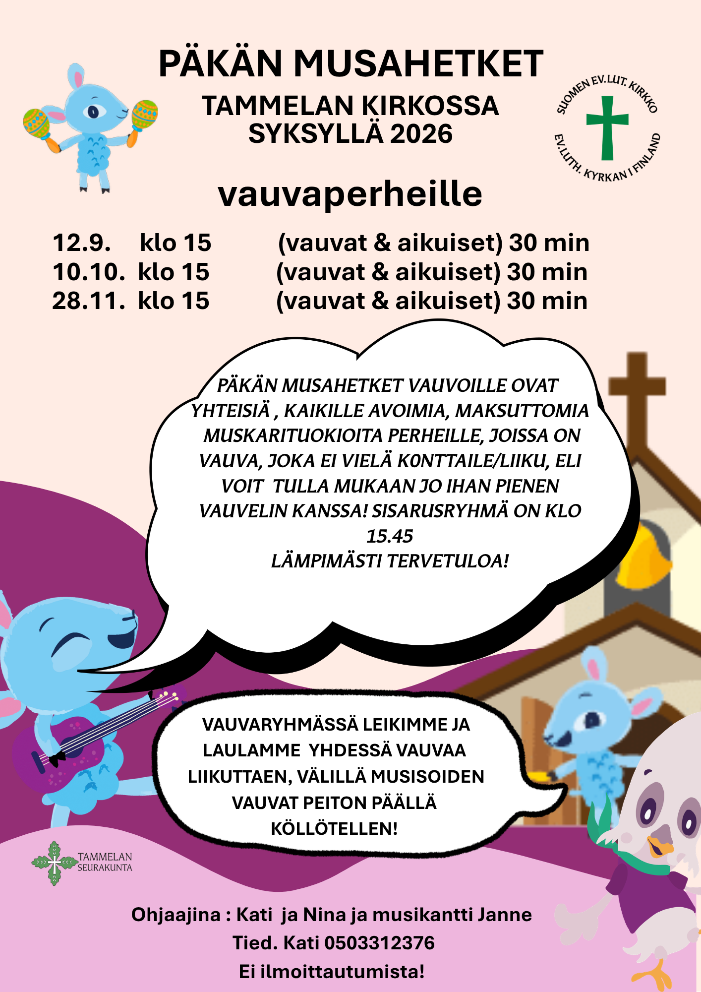 musahetket vauvoille.